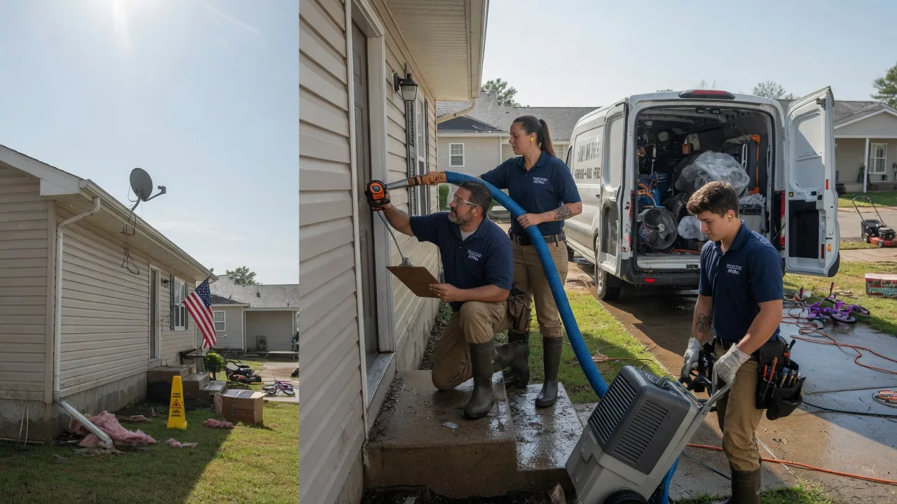 Ceiling Water Damage Restoration in Kiowa, OK near me